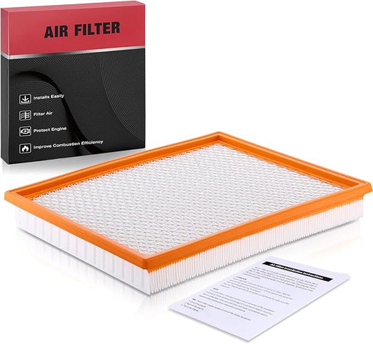 BDFHYK CA7440 Engine Air Filter Compatible with Nissan Frontier, Armada, NV1500, NV2500, NV3500, Pathfinder, Titan, Xterra, Compatible with Jeep Grand Cherokee & Grand Wagoneer