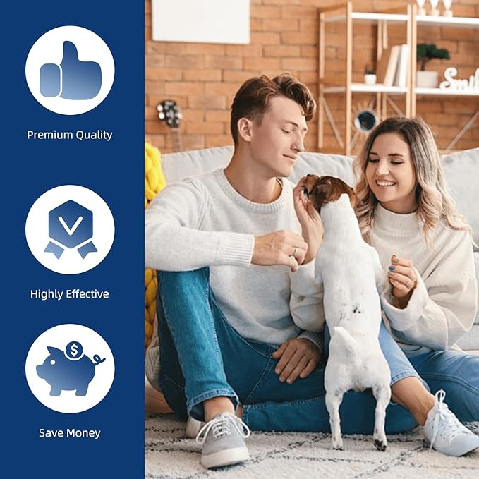 APPLIANCEMATES Upgraded 116130 HEPA Pet Care Filter H Replacement for Winix 5500-2 5510 Air Purifier, 4 Packs Ture HEPA Filter