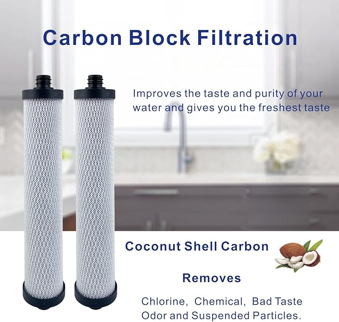 Replacement Filter Set With Membrane 33001056 75 GPD compatible for Hydrotech Reverse Osmosis System