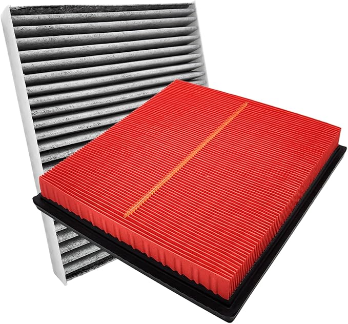 JTBU157-12295Engine And Cabin Air Filter Compatible with Subaru ASCENT(2023-2019), CROSSTREK(2023-2018), IMPREZA(2023-2017), LEGACY(2023-2020), OUTBACK(2023-2020)