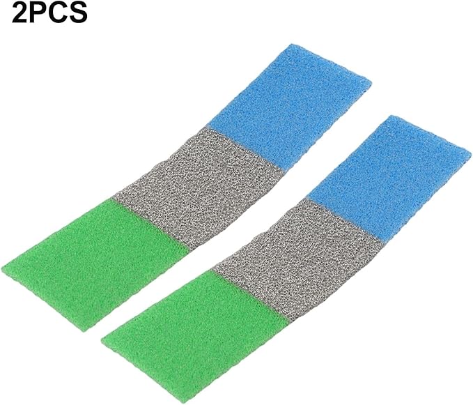 Air Conditioner Filter Pads, Washable Reusable 3-three-in-one Filters, Air Conditioner Filter Cotton Replacement For AC Window Unit_2Pcs(C)