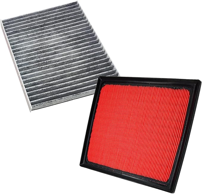 JTBU157-12295Engine And Cabin Air Filter Compatible with Subaru ASCENT(2023-2019), CROSSTREK(2023-2018), IMPREZA(2023-2017), LEGACY(2023-2020), OUTBACK(2023-2020)