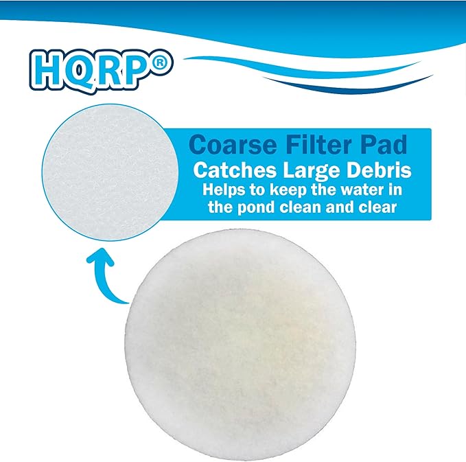 HQRP Fine and Coarse Media Filter Pads (3+2) Compatible with Eheim Classic 600/2217 External Aquarium Canister Filter