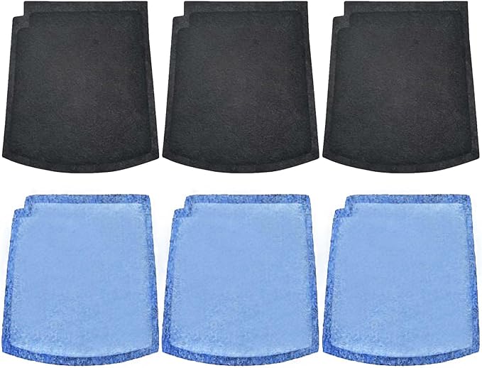 True Air Replacement Filters Compatible with Hamilton Beach TrueAir Purifier Odor Eliminators - 04383 04384 04530G 04530GM 04531GM 04532GM