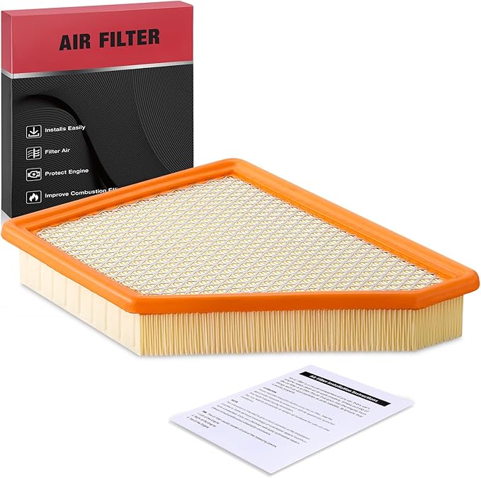 BDFHYK CA10465 Engine Air Filter Compatible with Chevrolet Equinox 2010-2017, Compatible with GMC Terrain 2010-2017, 2.4L 3.0L 3.6L, Replace# 25899727