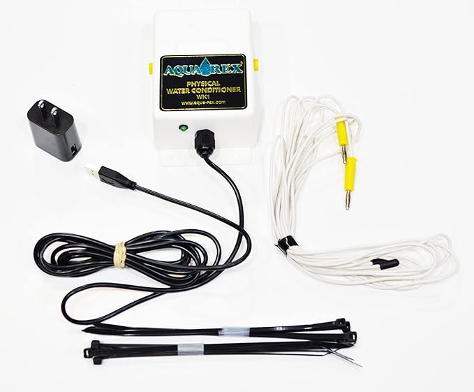 Aqua-Rex Water Softener Alternative Salt Free for Gas Heaters on City Water, Soft Water for Hair & Skin (WK1)