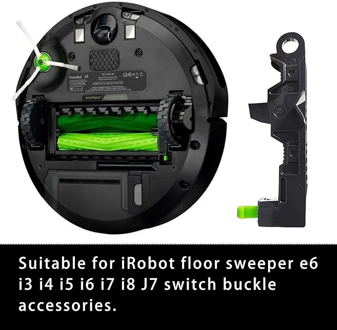 Door Latch for iRobot Roomba i1 i2 i3 i4 i5 i6 i7 i8 i9 J7 J8 J9 J10 e5 e6 & Plus+ Models Cleaning Head Module Part