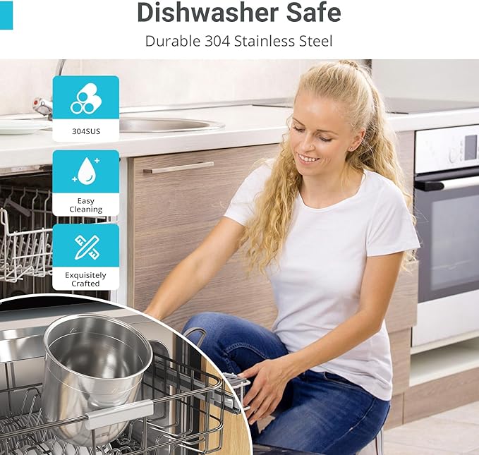 3L Stainless Steel Warm Mist Humidifier with Easy Clean and Warm Steam Function, Healthy Air Mist Humidifiers for Bedroom Living Room, with Sleep Mode and Auto-off Setting