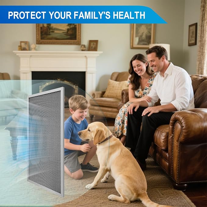 4 Pack MERV-8 Filter Replacement Set Compatible with AlorAir Crawlspace Dehumidifier HD55S/HDi65S/Sentinel HD55/Sentinel HDi65