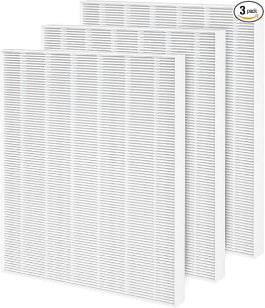 3-Pack C535 Replacement Filter A Compatible with Winix C535, 5300-2, P300, 5300, Repalce 115115, H13 True HEPA Filter