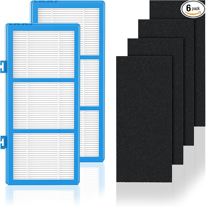 HAPF30AT Filter Replacement for Holmes AER1 Type Total Air Purifier, True Hepa Filter for HAPF30AT HAP242-NUC HAP424 HAP706 HAP716 HAP9240 et.