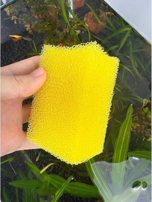 4PCS Aquarium Filter Sponge Replacement for 15W-210GPH Aquarium Filter, Aquarium Biochemical Sponges for Replacement