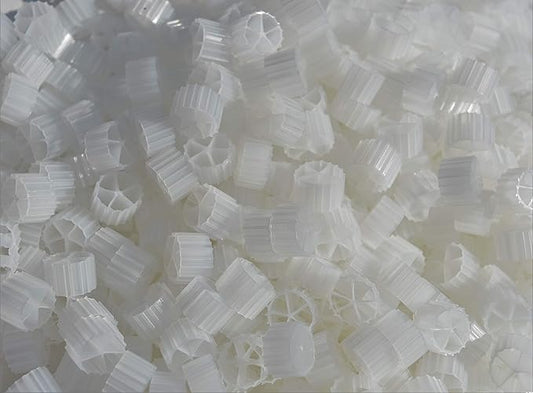 K2 Bio Filter Media Moving Bed Biofilm Reactor (MBBR) for Aquaponics, Aquaculture, Hydroponics - Ponds - Aquariums by Wholesale Koi Farm, (2 Gallons)