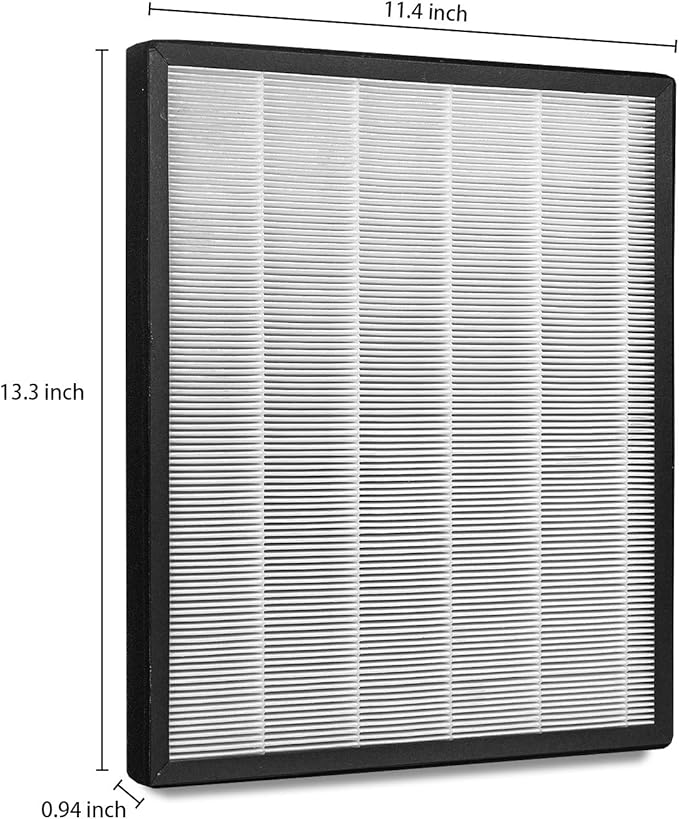 GHM Compatible LEVOIT LV-PUR-131 Air Purifier True HEPA & Activated Carbon Filters Set Compatible with LEVOIT LV-PUR-131 Air Purifier