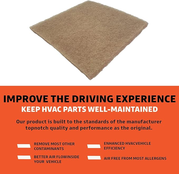 Cabin Filter - Pack of 1 - Compatible with Mack Trucks - Cabin Air Filter Replacement – Replaces O.E. 3543H9638; Baldwin PA30277; Mack Trucks CHU, CHU613, CHU614, CTP Series & Titan Series