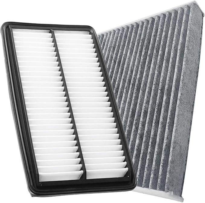 JTBU134-12061Engine & Cabin Air Filter For PASSPORT (2019-2023), PILOT (2016-2022), RIDGELINE (2017-2023), MDX (2016-2020), Replacement for CA12061, CF10134, 80292-SDA-A01