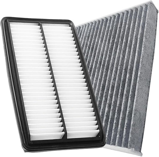 Engine & Cabin Air Filter For PASSPORT (2019-2023), PILOT (2016-2022), RIDGELINE (2017-2023), MDX (2016-2020), Replacement for CA12061, CF10134, 80292-SDA-A01