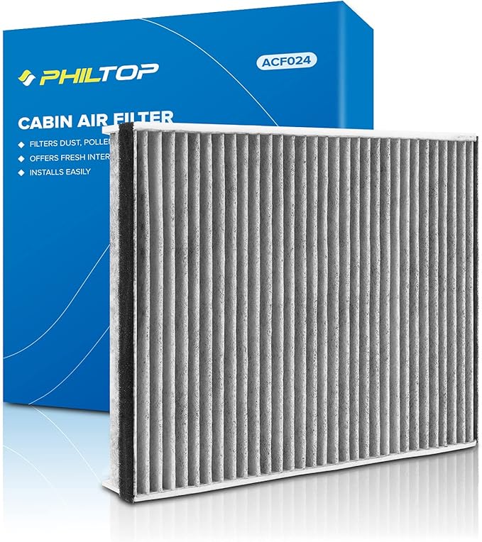 PHILTOP ACF024 (CF11920) Premium Cabin Air Filter, Replacement for C-MAX 2013-2018, Escape 2013-2019, Focus 2012-2018, GT 2017-2019, Transit Connect 2014-2021, MKC 2015-2020