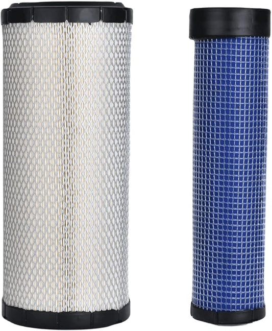 59800-26110 3A111-19130 Air Filter Kit Compatible with Kubota Skid Steer SSV75C SSV65C SSV75 SSV65 SVL75C SVL75-2 Excavator KX080-4 KX080-3 Tractor L4740 L5040 L5240 L5740