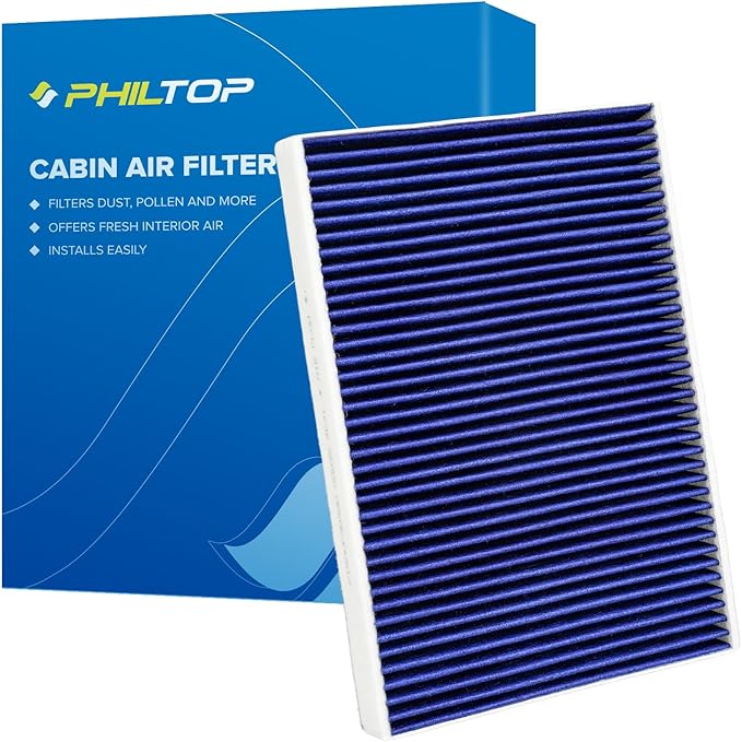 PHILTOP Cabin Air Filter, CF12211 Replacement for Audi A4, A5, A5, A7, A8, E-TRON, Q5, Q7, Q8, RS5, RS6, RS7, S4, S5, S6, S7, S8, SQ5, SQ7, SQ8, Porsche Cayenne