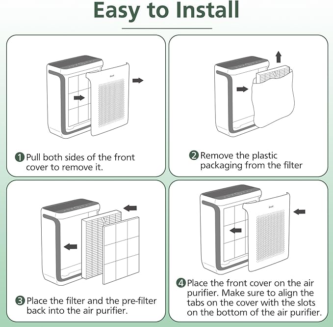 Vital 200S Toxin Absorber Replacement Filter for LEVOIT Vital 200S Vital 200S-P Air Purifier