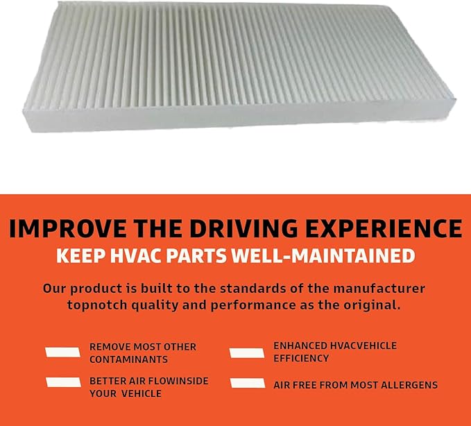 Cabin Filter - Compatible with CH, CV, CX & CL Mack Trucks - Cabin Air Filter Replacement - Replaces O.E. 82745222; Baldwin PA30330, Luberfiner CAF24037, Wix WP10433