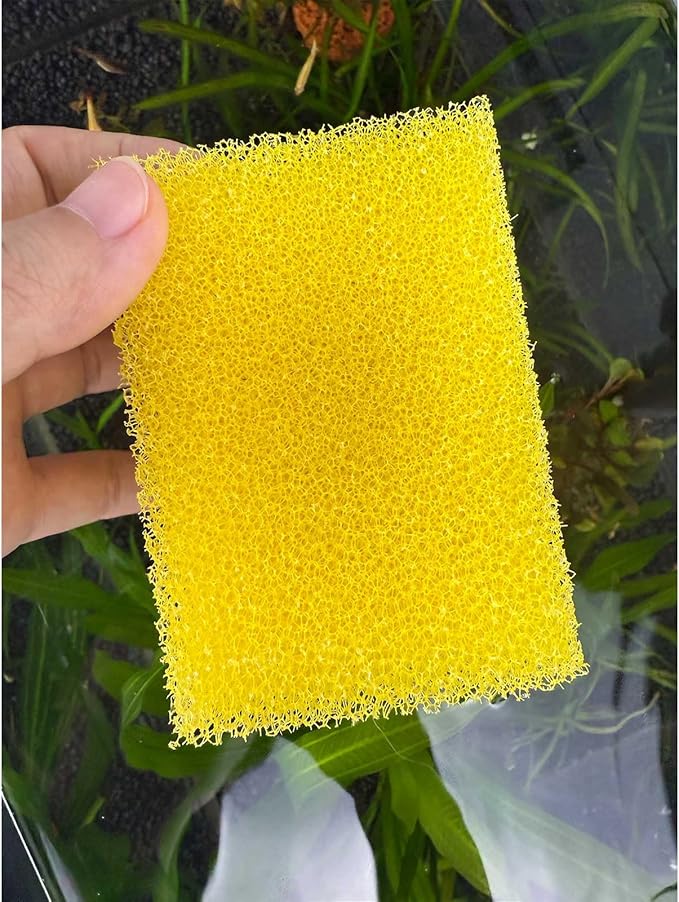 4PCS Aquarium Filter Sponge Replacement for 20W 315GPH Aquarium Filter, Aquarium Biochemical Sponges for Replacement