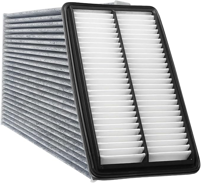 JTBU134-12061Engine & Cabin Air Filter For PASSPORT (2019-2023), PILOT (2016-2022), RIDGELINE (2017-2023), MDX (2016-2020), Replacement for CA12061, CF10134, 80292-SDA-A01