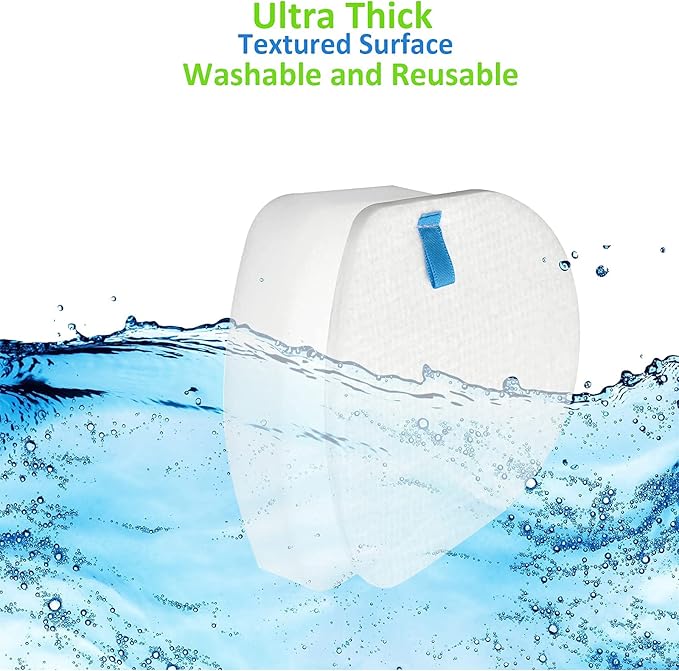 Vacuum Replacement Filter for Shark Navigator Zero-M Lift-Away Speed Upright Vacuum ZU561 ZU560 ZD201 ZU560C ZU562 UV650 ZU572 Part XFFK560 XHEPA560, 2 Foams and 2 Felt Filters and 2 Filt