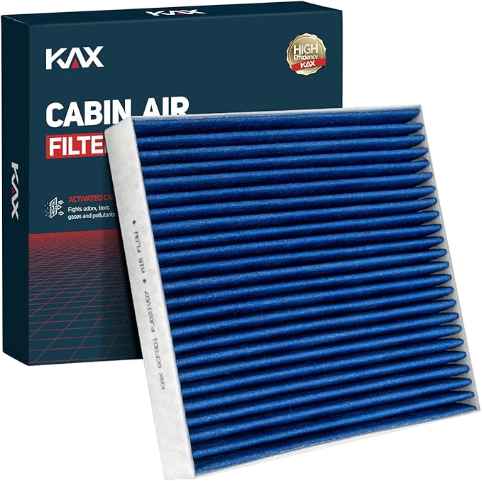 KAX Cabin Air Filter, Replacement for GCF001(CF10285) Camry, Corolla, Highlander, Tundra, RAV4, 4Runner, Sienna, RX350 Cabin Filter, Strong Adsorption Cabin Filter with Upgraded Activated Carbon