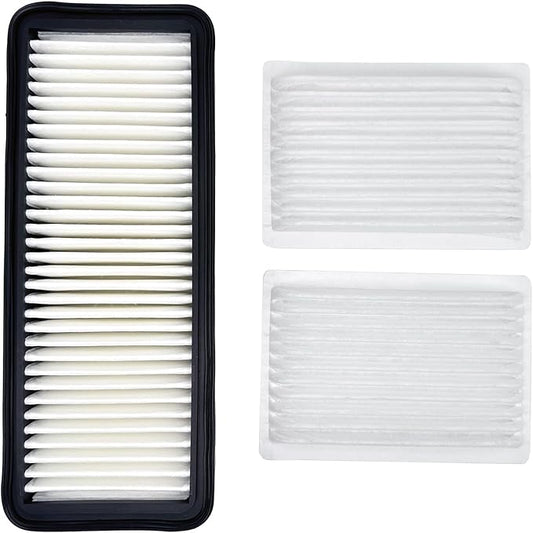 New Cabin Air Filter Kit Replacement for Kubota Tractor M6040 M7040 M7060 M8540 M8560 M9540 M9960 RTV1100 SVL75-2C SVL90-2C SVL95-2SC B2650 B3000 Replaces# 6A671-75090 T1855-71600 014520-0804