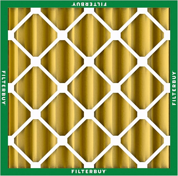 Filterbuy 20x20x4 Air Filter MERV 11 (MPR 1200) Allergen Defense Replacement (1-Pack), Electrostatic Pleated HVAC AC Furnace Filters, Made in USA (Actual Size: 19.50 x 19.50 x 3.63)