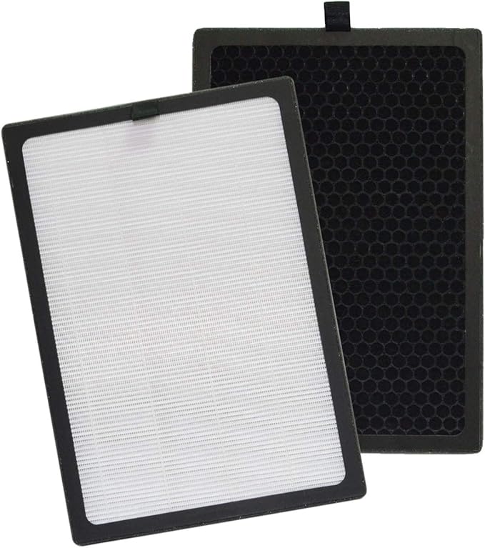 PUREBURG Replacement Filter Compatible with Okaysou AirMax 8L Air Purifier,H13 HEPA + Activated Carbon 4-Stage Filtration Air Clean Dust VOCs