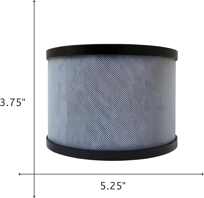 Nispira JH01 MK01 3-in-1 HEPA Filter Replacement For Air Purifier AROEVE MK06, ALROCKET JH06, Elechomes EPI081 EP1081, Intelabe EPI080 EP1080, Kloudi DH-JH01 DH-JH06, Pomoron MJ001H, 2 Pack