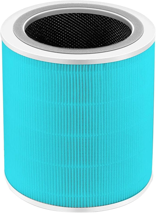 Core 400S Smoke Remover Replacement Filter Compatible with LEVOIT Core 400S & Core 400S-P Air Purifier, 3-in-1 Activated Carbon Pre-Filter, Core400S-RF-SR (LRF-C401-BUS),1 Pack, Blue
