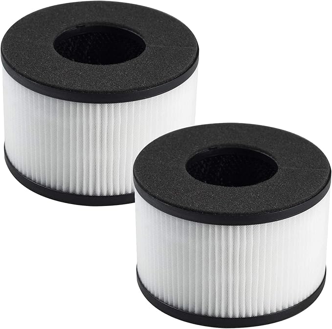 Improvedhand BS-03 HEPA Filter Replacement for PARTU Air Purifier Part U and Part X, Pack of 2