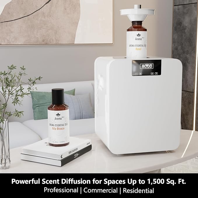 Fragrance Oil - Escape Essential Oil Blend - Luxury Hotel Inspired Home Aromatherapy Diffuser Oil - Orange Blossom, Vanilla, Jasmine, Cedar - for Diffuser, Humidifier, Ultrasonic, Reed - 150ML