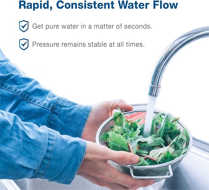 Waterspecialist 3US-PF01 3US-MAX-F01 Replacement Filter, NSF/ANSI 42 Certified Replacement for Filtrete® 3US-PF01, 3US-MAX-F01H, Delta RP78702, Manitowoc K-00337, K-00338, HF20, HF25, HF27, 2 Packs