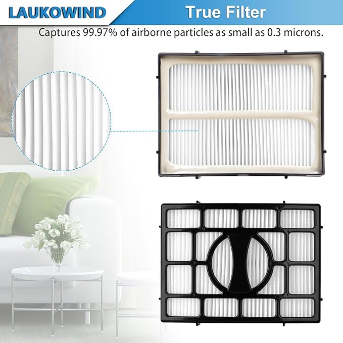 Replacement for Shark Navigator ZU560, ZU561, ZD201, ZU562, ZU572, UV650，ZU560C Filter，Zero-M Lift-Away Speed Upright Vacuum Part XFFK560, XHEPA560，4 Foams and 4 Felt Filters and 2 Filter