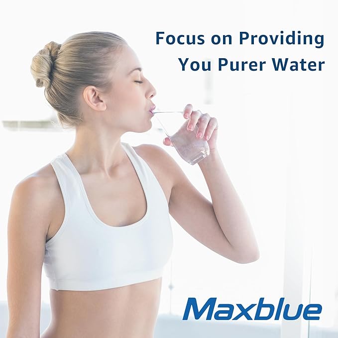 Maxblue NSF Certified Water Filter, Replacement for Pur® RF9999® Faucet Water Filter, Pur® PLUS Faucet Model FM-2500V, Pur-0A1, FM-3700, PFM150W, PFM400H, PFM450S (Pack of 3),MB-C08A