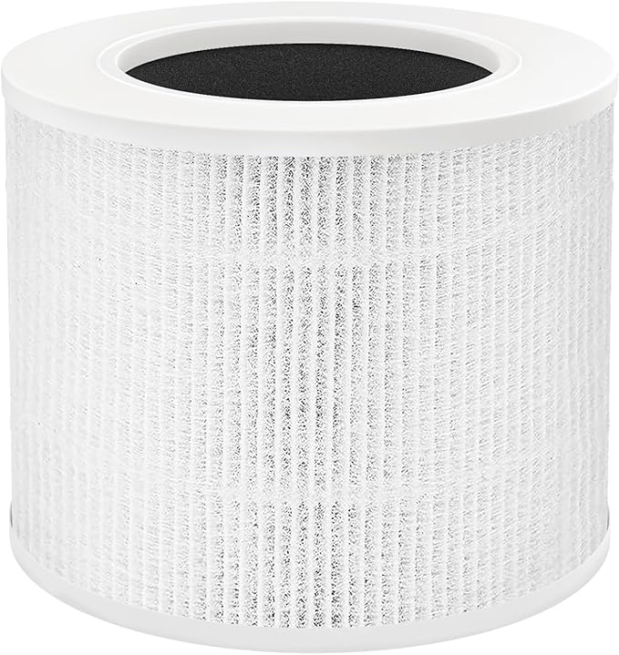 1 Pack Filter for LEVOIT Core Mini Air Purifiers, High-Efficiency Activated Carbon(1 Filter+ 3 Fragrance Sponge)