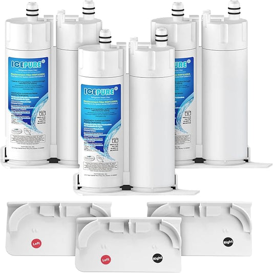 ICEPURE Refrigerator Water Filter Replacement for WF2CB, PureSource2®, EWF01, FC100, NGFC 2000, Kenmore 9916, 469916, 469911, EWF2CBPA®, 1004-42-FA, FC300, AQF-FF29, RWF1031, 3PACK