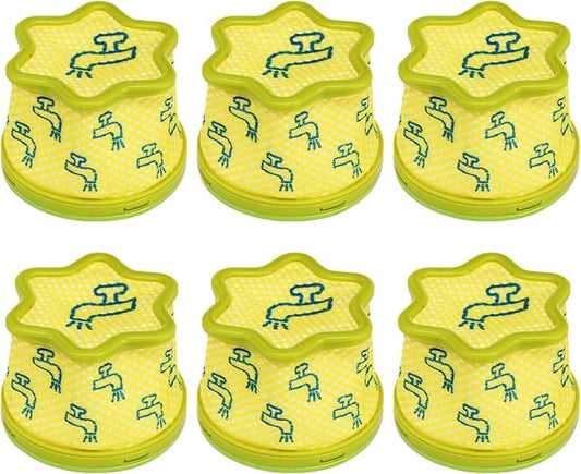 6 Pack Replacement Pre-Filter Compatible for LG CordZero A9 Series Cordless Stick Vacuum Cleaner Accessories A907GMS,A916BM, A905RM,A906SM,A925KSM,A926KSM,A929KVM -Filter Replacement Parts ADQ74774001