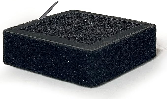 Nispira 3-in-1 True HEPA Carbon Filter Replacement Compatible with Osimo A2 Air Purifier, 2 Packs