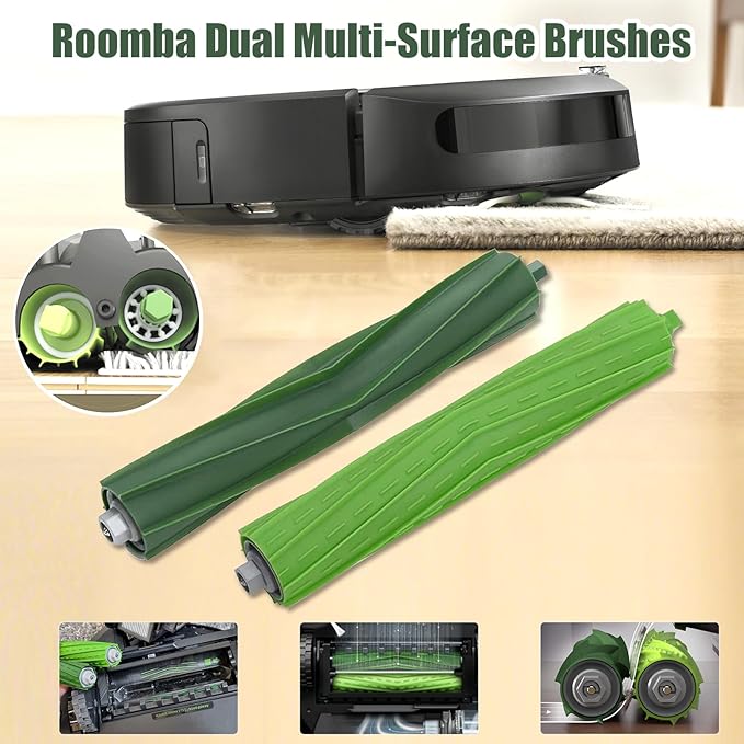 Replacement Parts Roller Brushes for iRobot Roomba i&e&j Series E5 E6 i1 i1+ i7 i7+ i7 I7 Plus i6 i6+ i3 i3+ i4 i4+ i8 i8 j7 j7+ Vacuum Cleaner Accessories