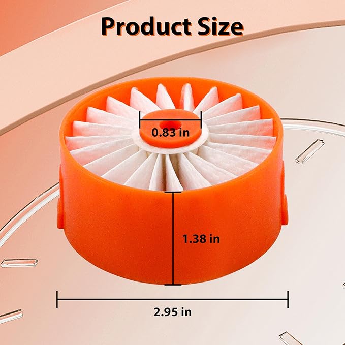 Filter Replacement for Black & Decker Powerseries Extreme Cordless Stick Vacuum Cleaner Fit for BSVF1 BSV2020 BSV2020G and BSV2020P. Replace Part # N665227, #N858184, Compatible with Craftsman filters