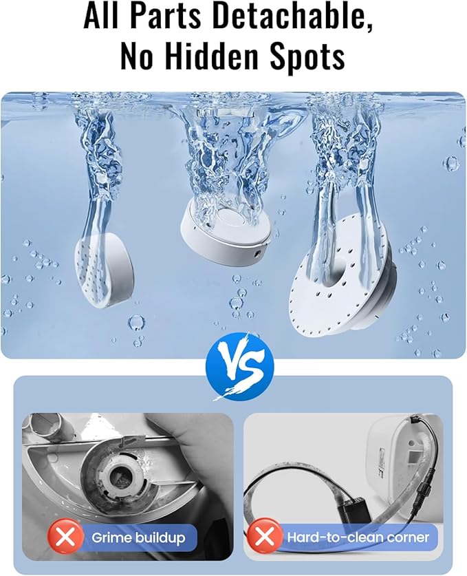 8L Humidifiers for bedroom, Humidifiers large room up to 500 sq ft, Easy to Clean Humidifier with Fully Washable Parts, Ultrasonic Cool Mist Humidifier for Home Plants Baby Nursery Office