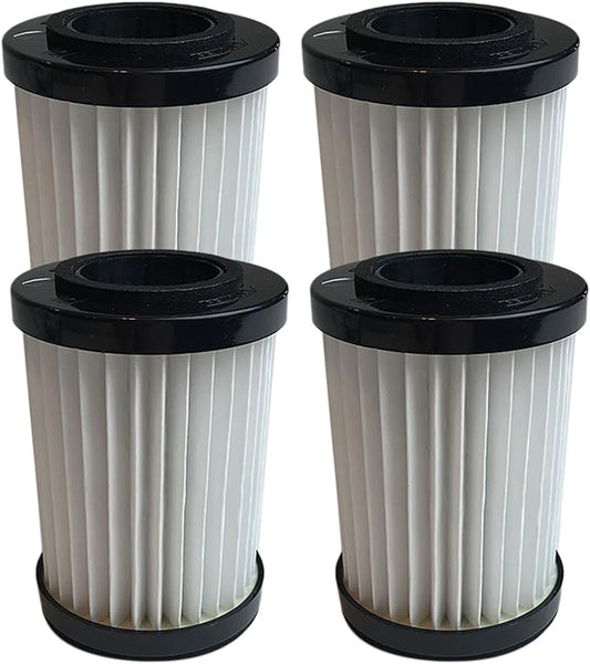 Crucial Vacuum Replacement Cartridge Filters - Compatible with Shark Vacuum Filter Parts # EP604 and EU18410, Fits M084500V, M084501V and M084505 Models – (4 Pack)