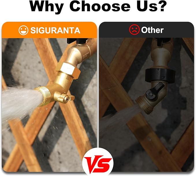 Garden Hose Angle Valve 45 Degree Brass Extender Solid 3/4 Inch Hose Elbow with Switch Adapter (45° switch elbow 1PSC)