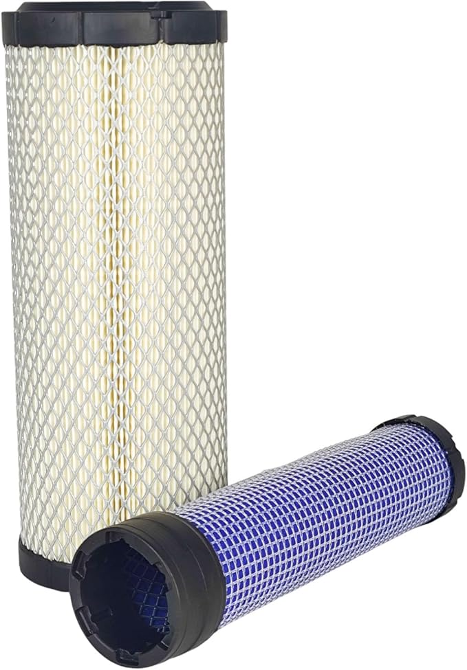 4X Outer Inner Air Filter M131802 M131803 Compatible with John Deere 11013-7044 11013-7045 FX691V FX730V Compatible with Kohler 25 083 01 25 083 04 6672467 102498601 103-1327 Mower Air Cleaner